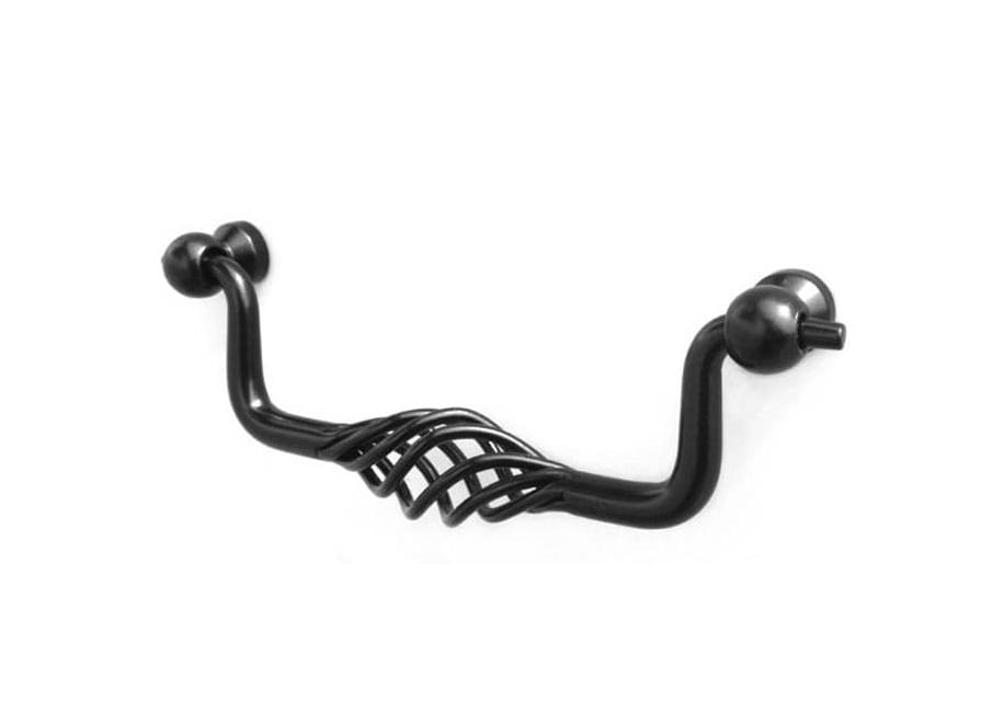 Provincial Kitchen Swivel Handles Matt Black