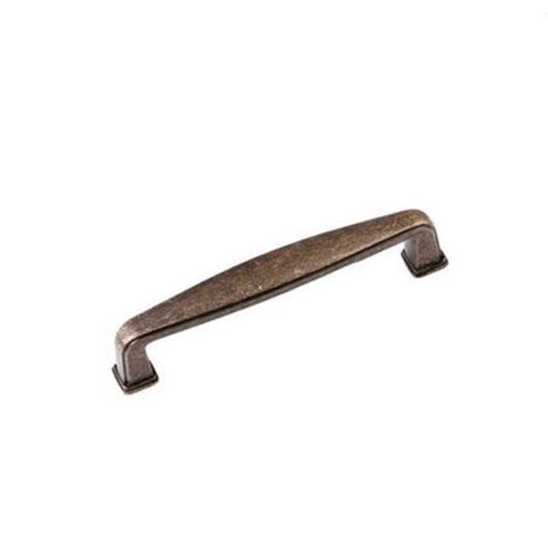 Vintage kitchen Drawer handles Rockhampton rustic brass - Image 2