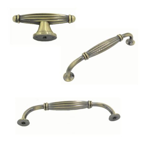 Vintage kitchen handles