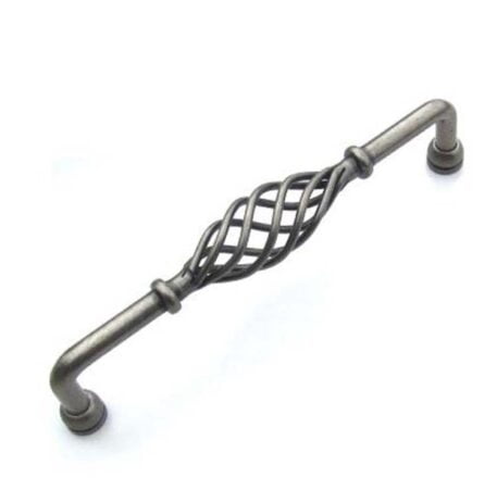 Provincial Kitchen Cabinet Twist Handles Pewter
