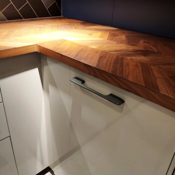 Contemporary Kitchen handles Gosford Matt Black - Image 4