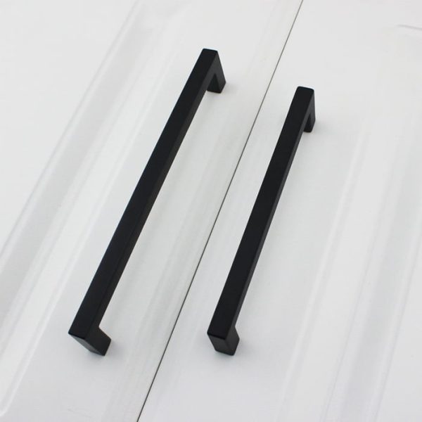 Kitchen Handles Perth Stainless steel Matte Black - Image 4