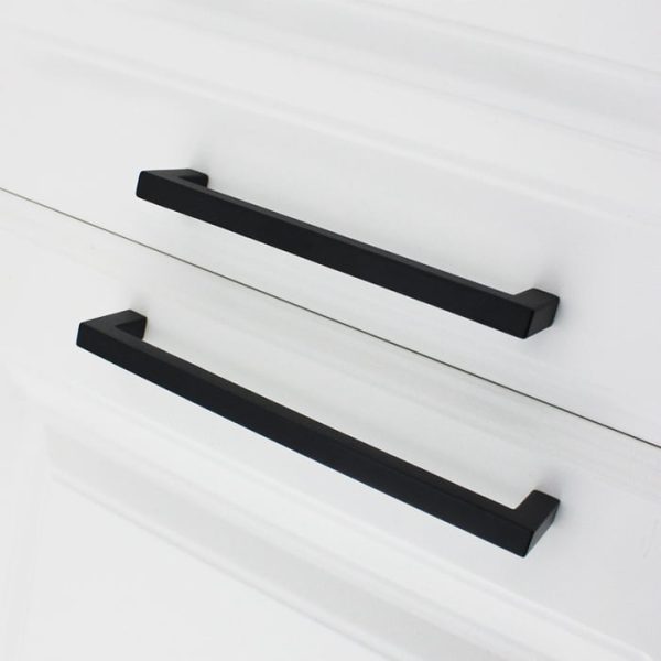 Kitchen Handles Perth Stainless steel Matte Black - Image 5