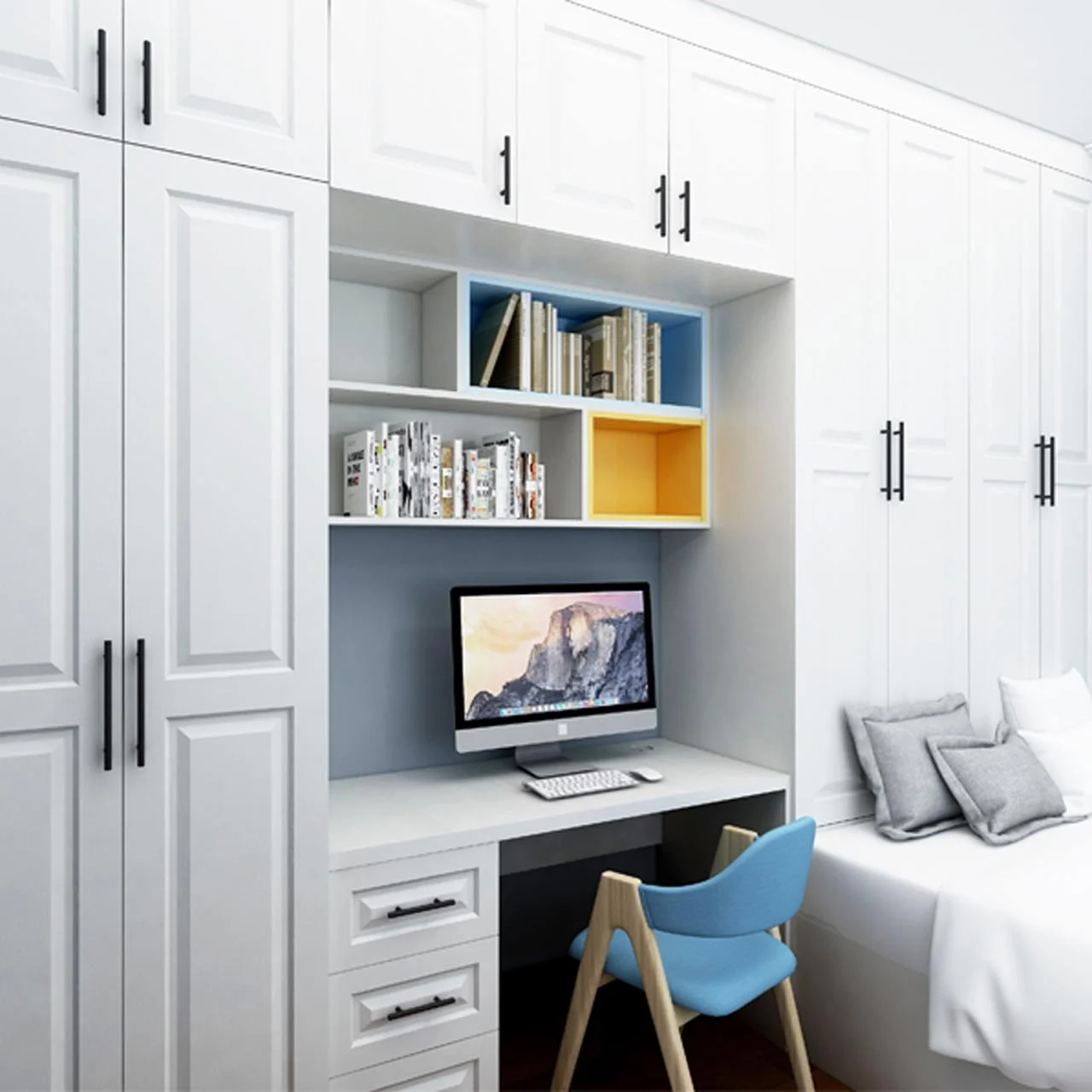 T bar kitchen handle matt black trade pack - Image 6