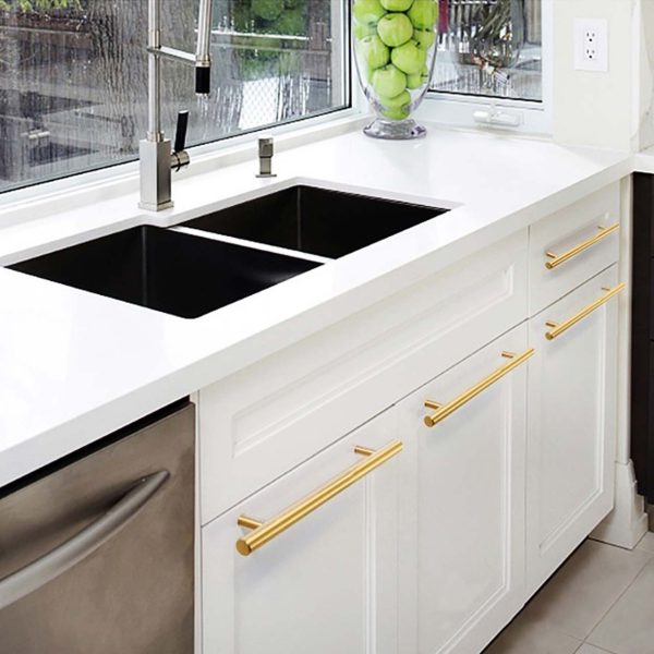 Kitchen Handles brass T bar 304 Stainless steel - Image 6