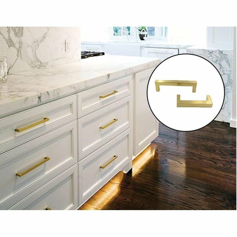 Kitchen Handles Brass Perth Stainless steel