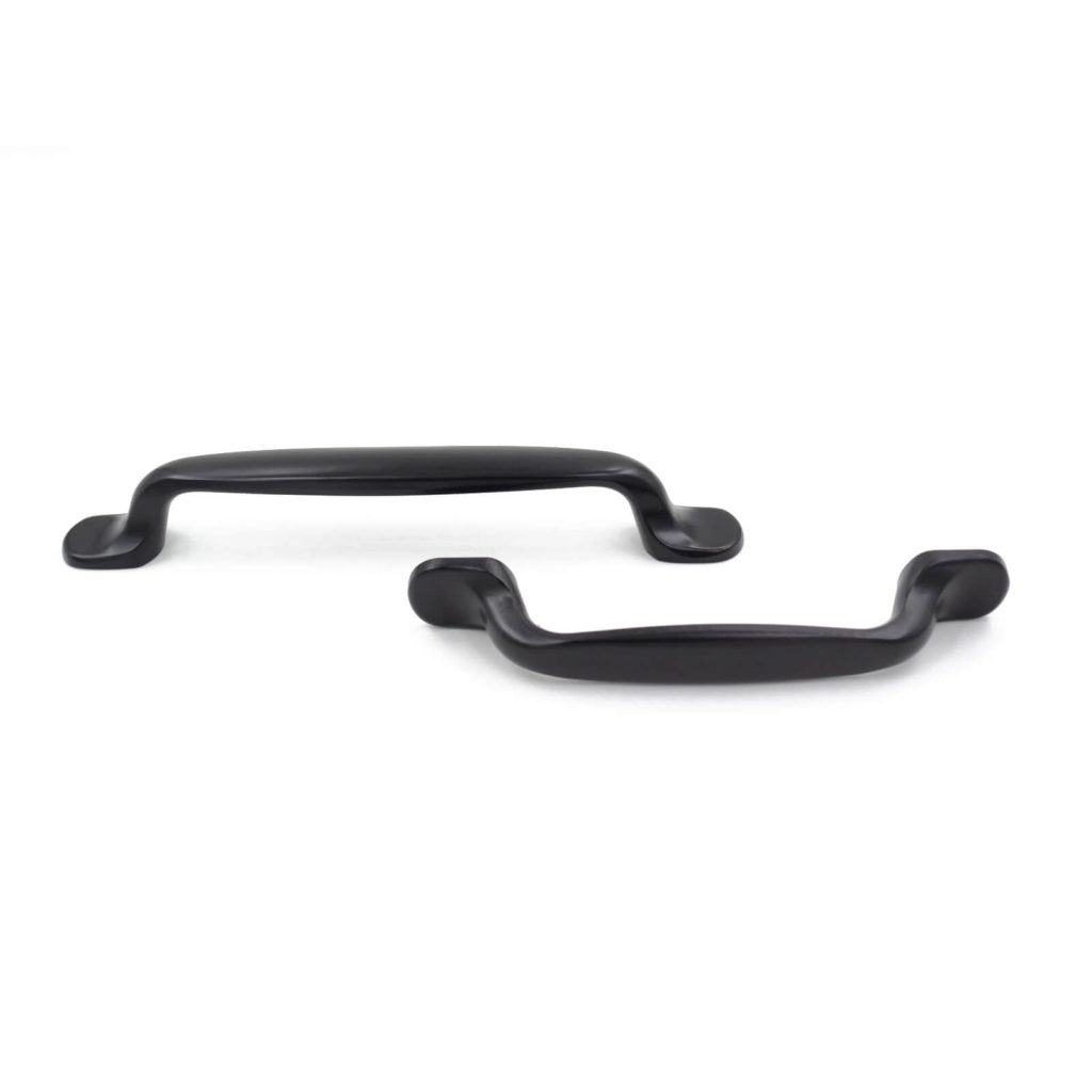 kitchen handles Hampton style matt black
