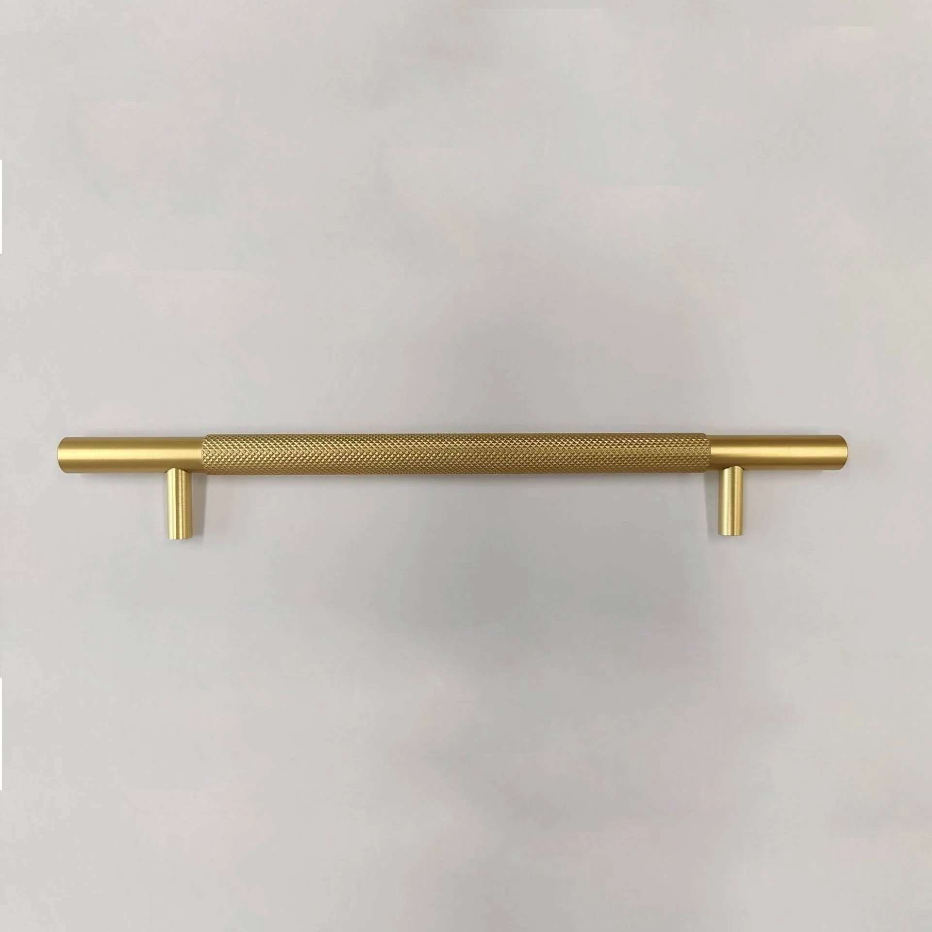 KT&CO Kitchen handles Knurled Bondi matt black / satin nickel / dark brushed brass/ champagne - Image 6