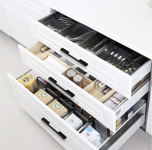 Contemporary Kitchen handles Gosford Matt Black - Image 2