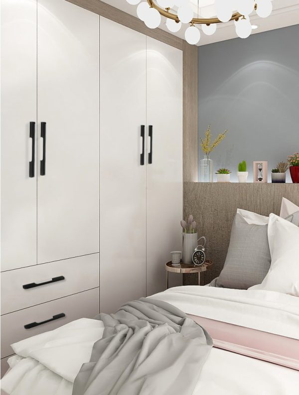 Contemporary Kitchen handles Gosford Matt Black - Image 8