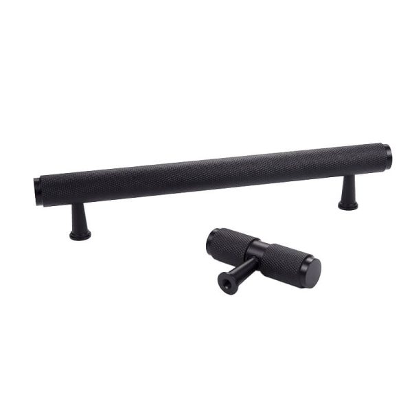 KT&CO Kitchen handles pull matte black Newington - Image 3