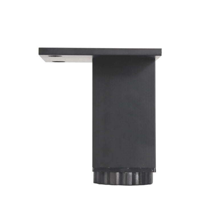 Adjustable Furniture Legs square matte black