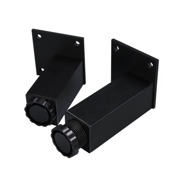 Adjustable Furniture Legs square matte black