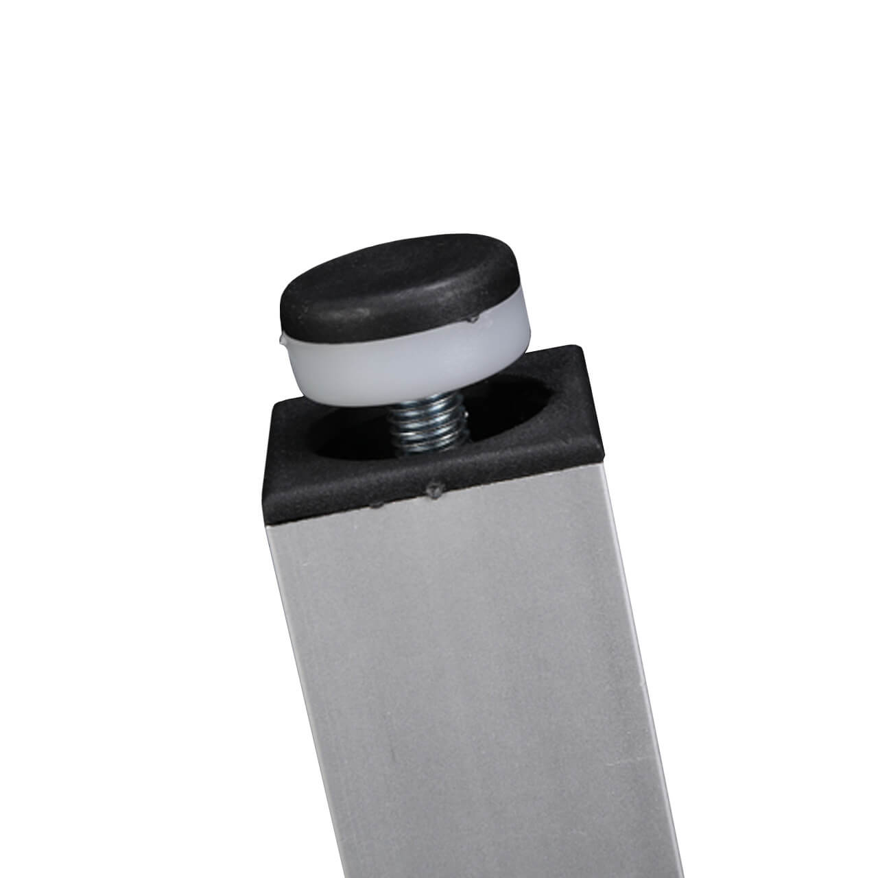 Adjustable Furniture Legs square matte aluminium - Image 5