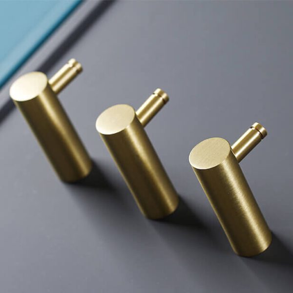 Round robe hook bathroom solid brass large - Image 6