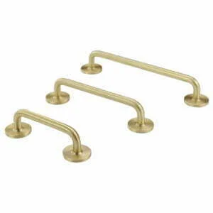 kitchen drawer handles whitehaven solid brass