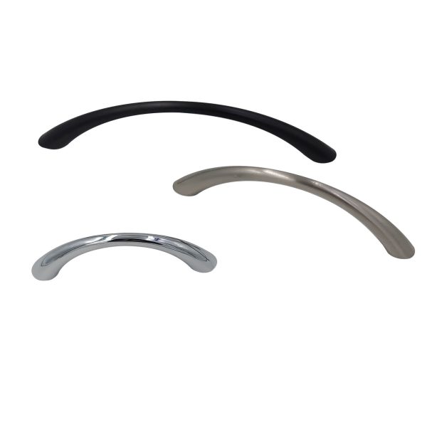 Kitchen cabinet bow handles