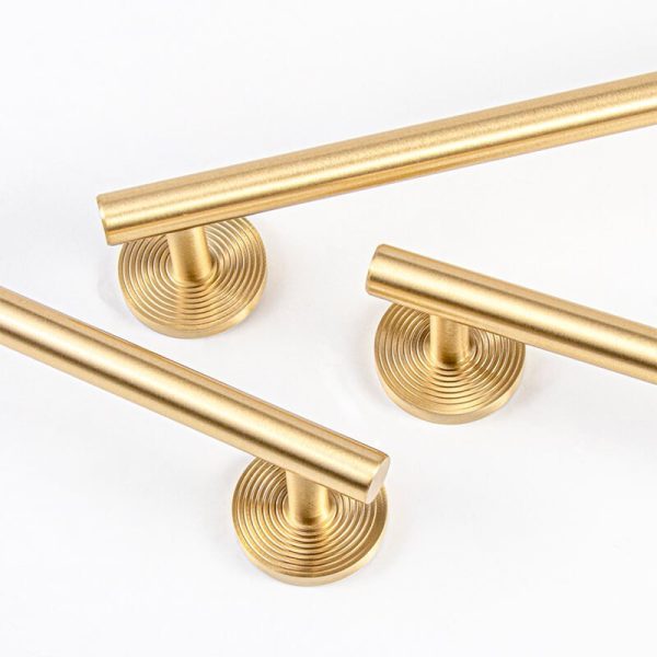 kitchen drawer handles Twilight Beach solid brushed brass - Image 4