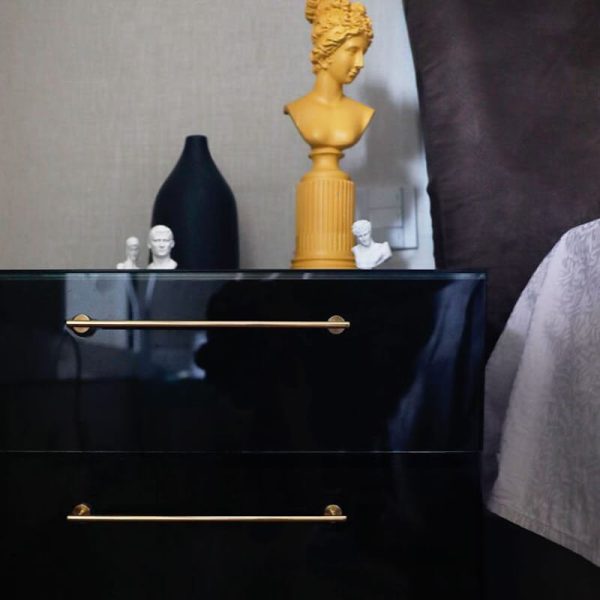 kitchen drawer handles Twilight Beach solid brushed brass - Image 3