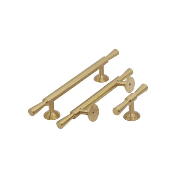 kitchen drawer handles Cronulla solid brass