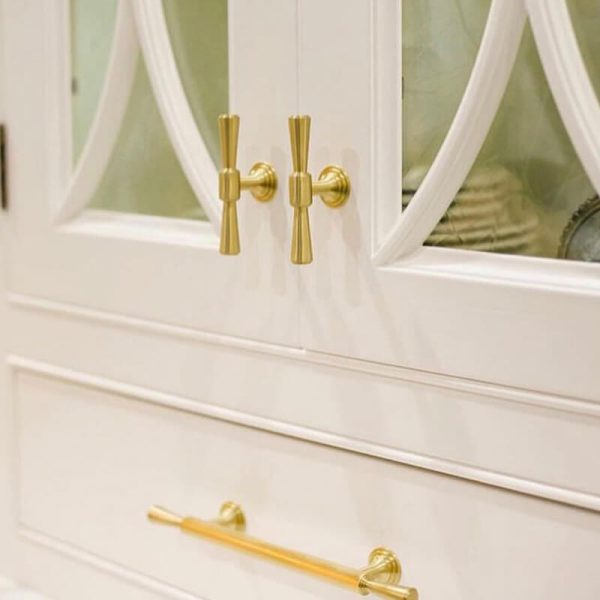 kitchen drawer handles Cronulla solid brass - Image 4
