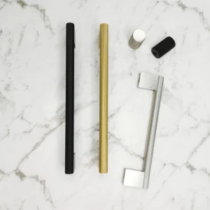 KT&CO Kitchen cabinet handles knurled palm beach