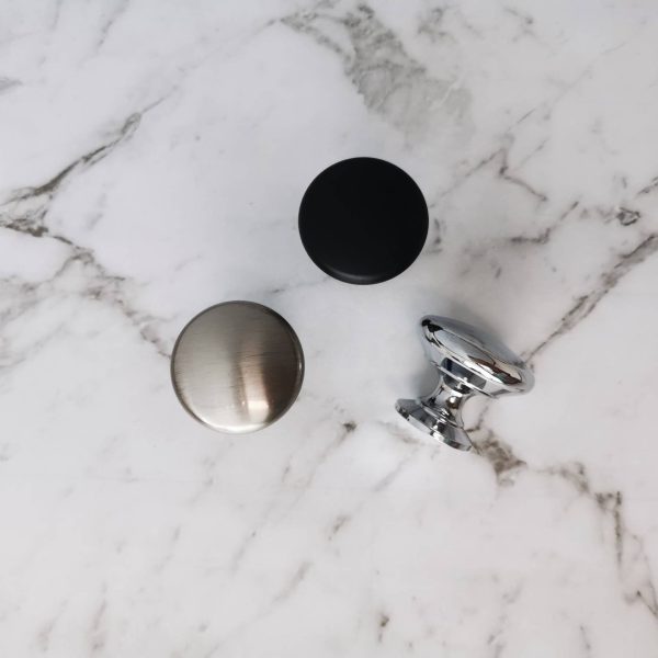 Kitchen drawer knobs round