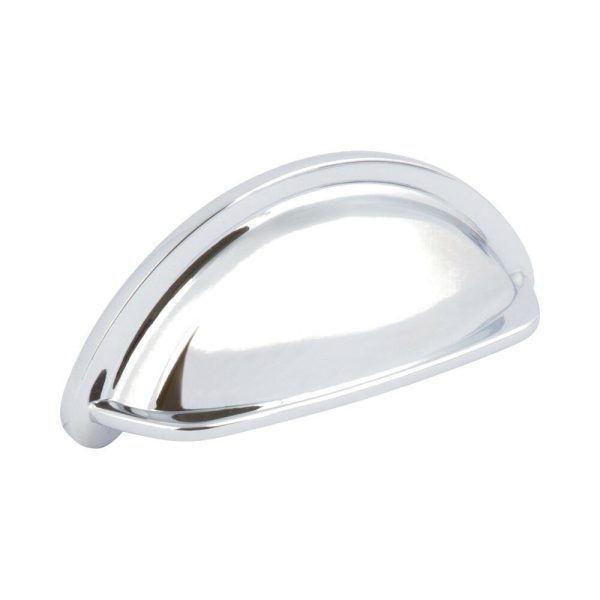 KT&CO kitchen Cup Pull Handle Portland Hampton style matte black/ brass / brushed nickel /chrome 76mm - Image 4