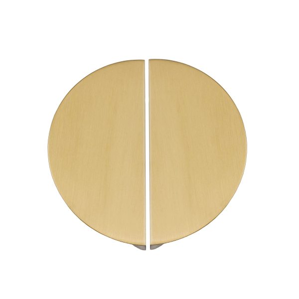 KT&CO Kitchen drawer handles luna pull half moon Bells Beach Matt black / brushed brass /Brushed nickel /chrome /white - Image 3