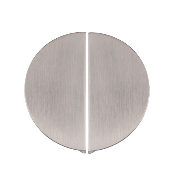 KT&CO Kitchen drawer handles luna pull half moon Bells Beach Matt black / brushed brass /Brushed nickel /chrome /white - Image 2