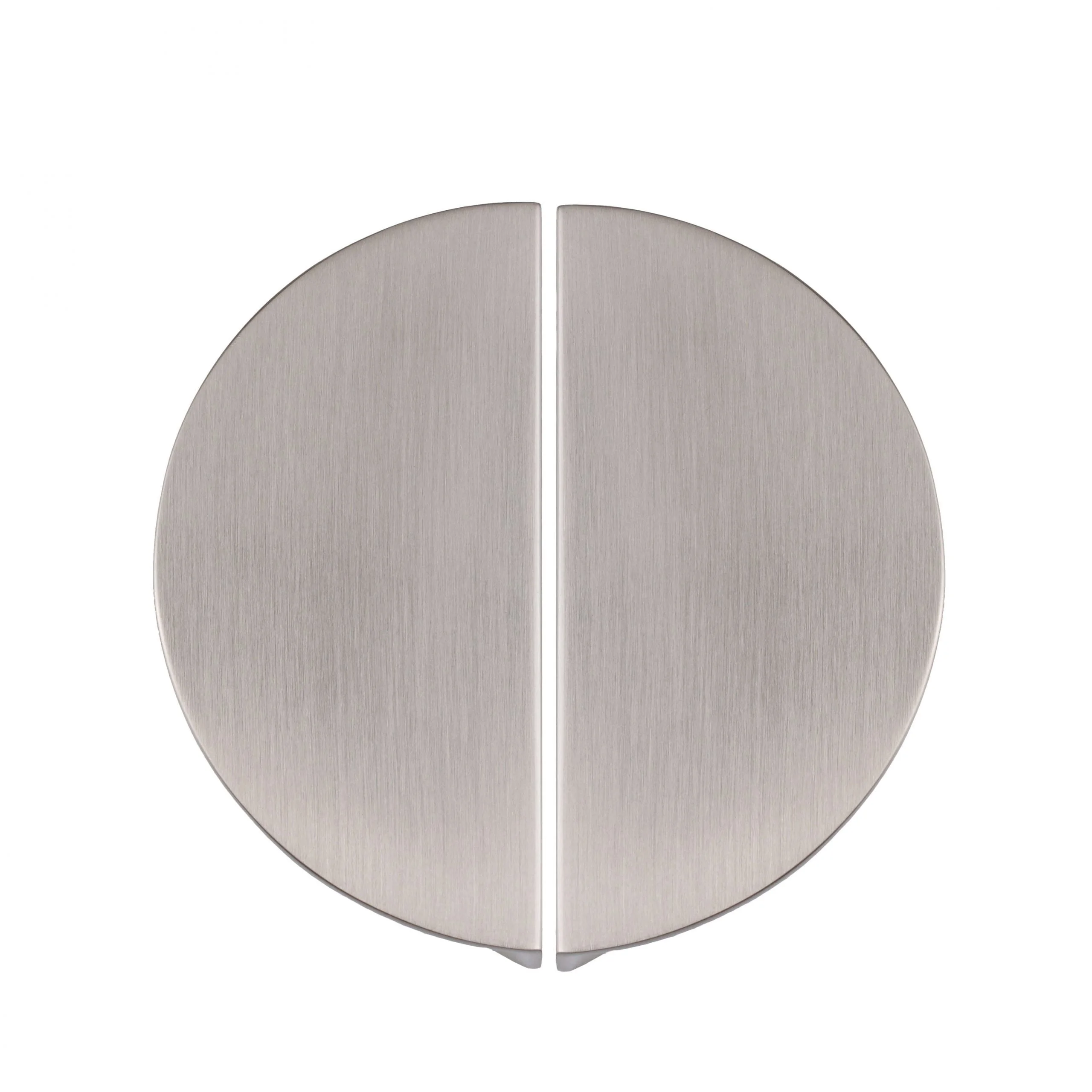 KT&CO Kitchen drawer handles luna pull half moon Bells Beach Matt black / brushed brass /Brushed nickel /chrome /white - Image 2