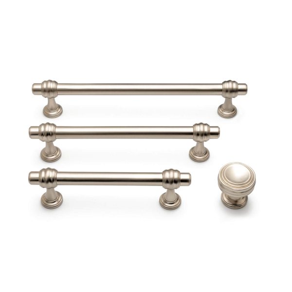 KT&CO Hampton style kitchen handles hamilton Murray Beach chrome/nickel/ brass /black - Image 4