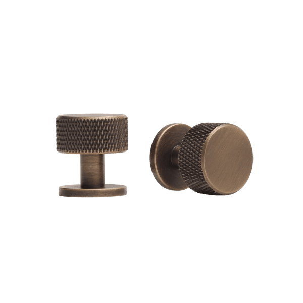 Kitchen drawer Knurled knobs solid brass - Image 12