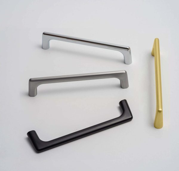 Kitchen handles Surfers Paradise Matt black /Brushed brass/Brushed nickel