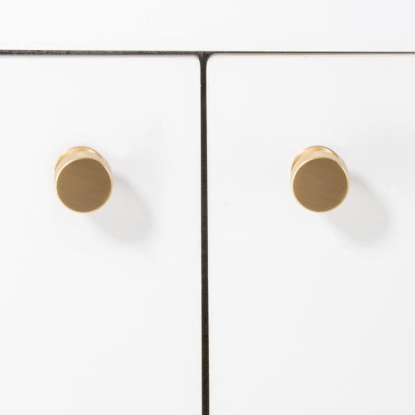 Kitchen drawer Knurled knobs solid brass - Image 8