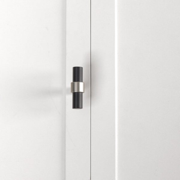 KT&CO Kitchen handles pull matte black Nickel Byron Bay - Image 3
