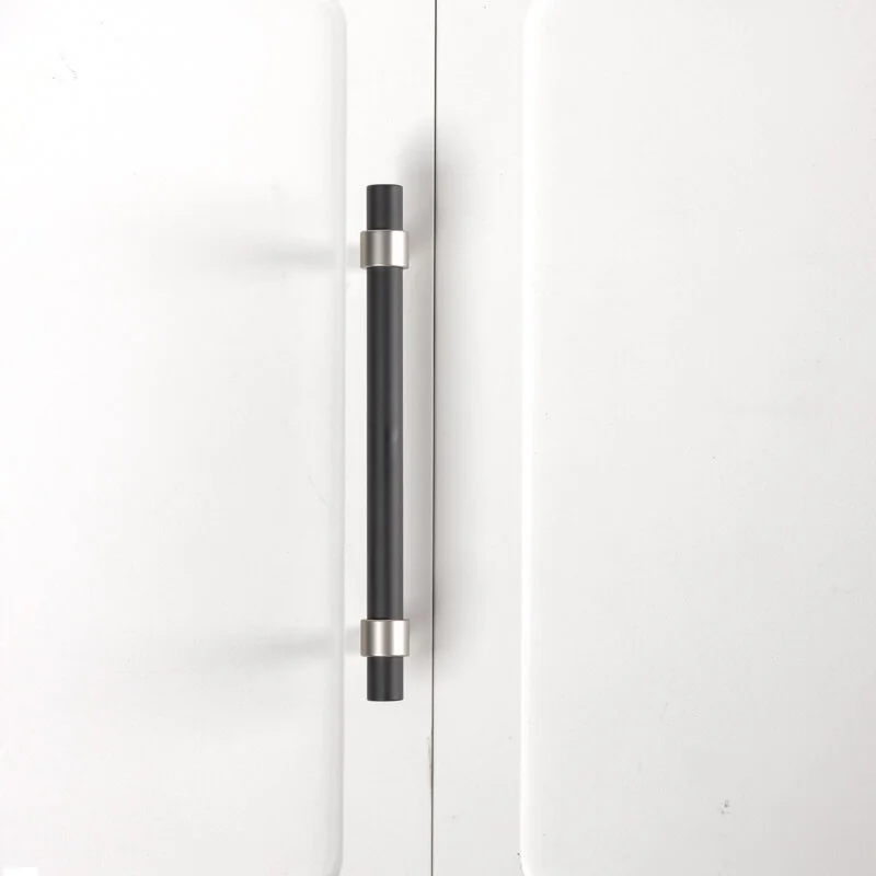 KT&CO Kitchen handles pull matte black Nickel Byron Bay - Image 4