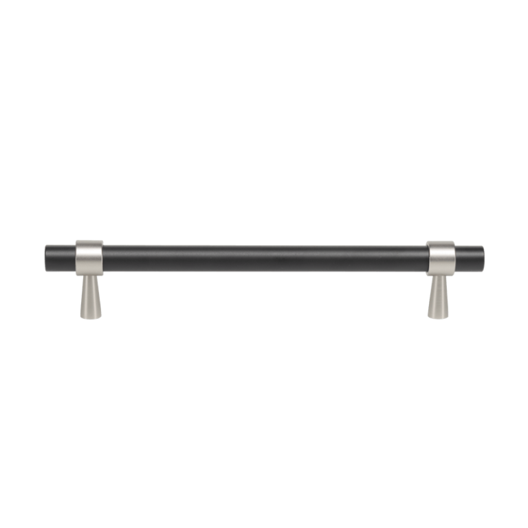 KT&CO Kitchen handles pull matte black Nickel Byron Bay