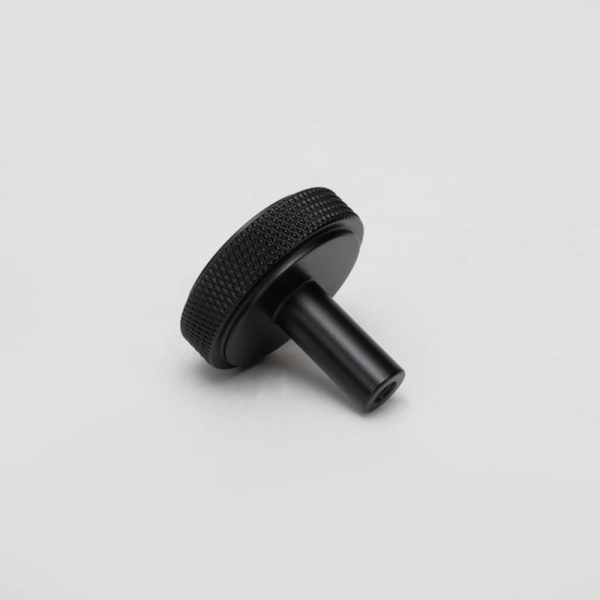 Kitchen drawer Knurled knobs round brass / nickel / black / antique Brass - Image 6