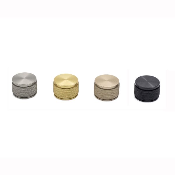 KT&CO Kitchen drawer knobs bellevue hill matt black / satin nickel / dark brushed brass/ champagne - Image 2