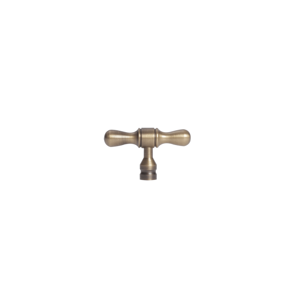 KT&CO Kitchen cabinet handles antique aged brass Clovelly - Image 5