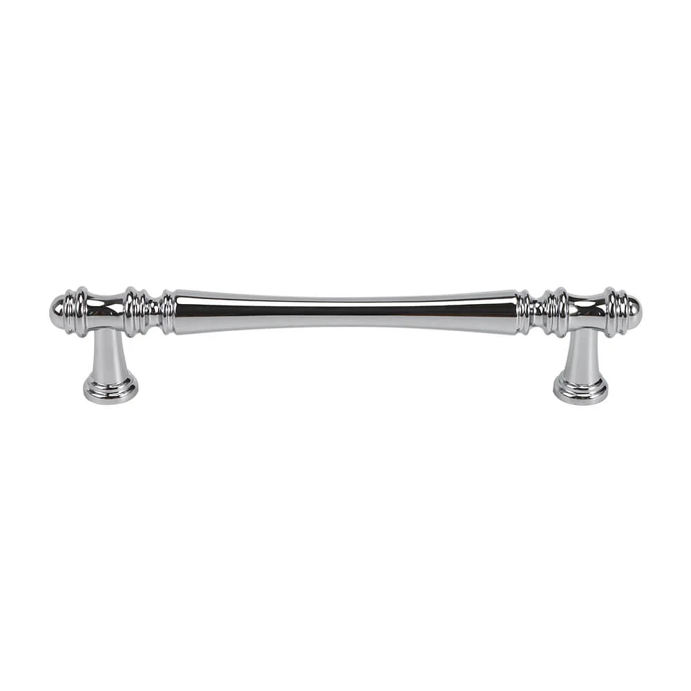 Hampton style kitchen handles Toorak brushed nickel / chrome - Image 6