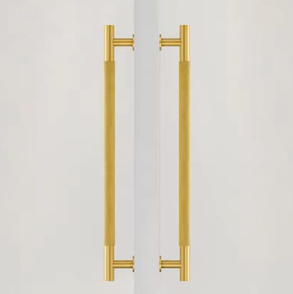 Door Pull handles solid Brass/ Black / Nickel / antique aged brass Brighton - Image 3