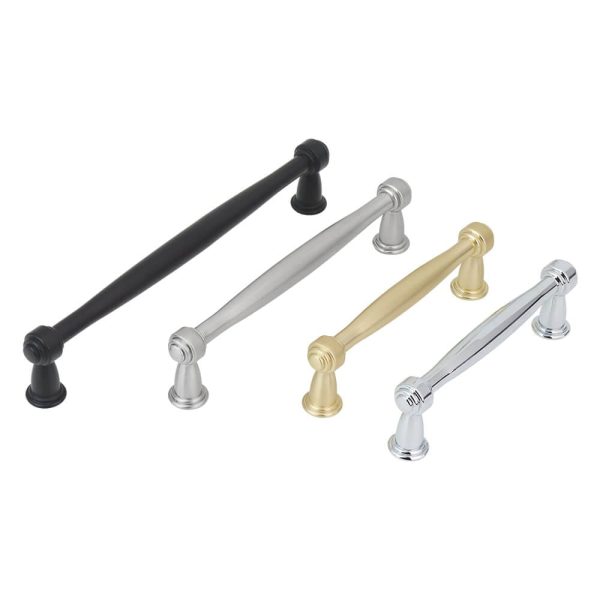 Kitchen hamptons drawer handles Fremantle Matt black/Brushed brass/Brushed Nickel/Chrome