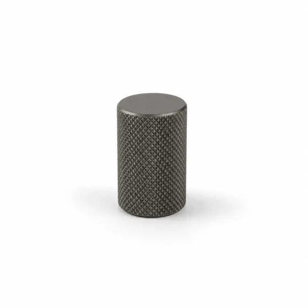 Kitchen Knurled cabinet handles gunmetal grey Bondi - Image 4
