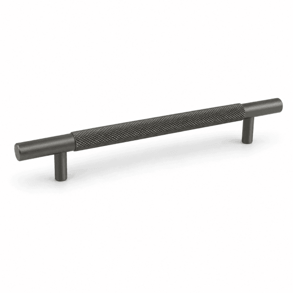 Kitchen Knurled cabinet handles gunmetal grey Bondi - Image 4
