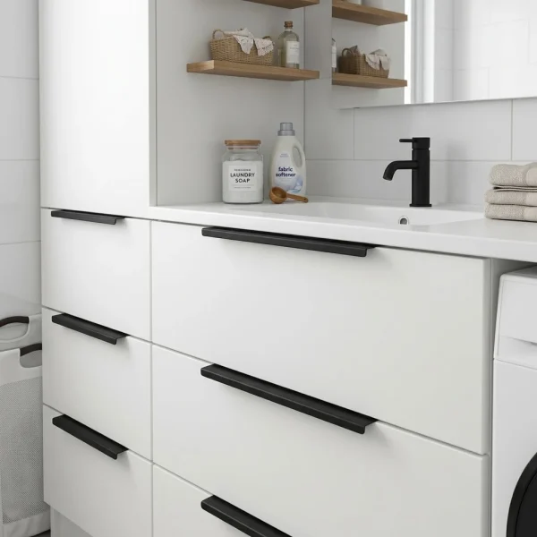 Kitchen square finger lip pull handle Sydney - Image 2